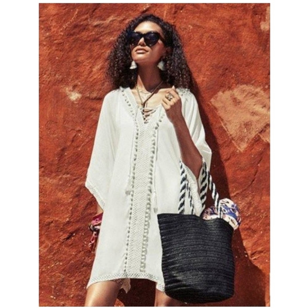 Bindya New York White Cover Up OS
